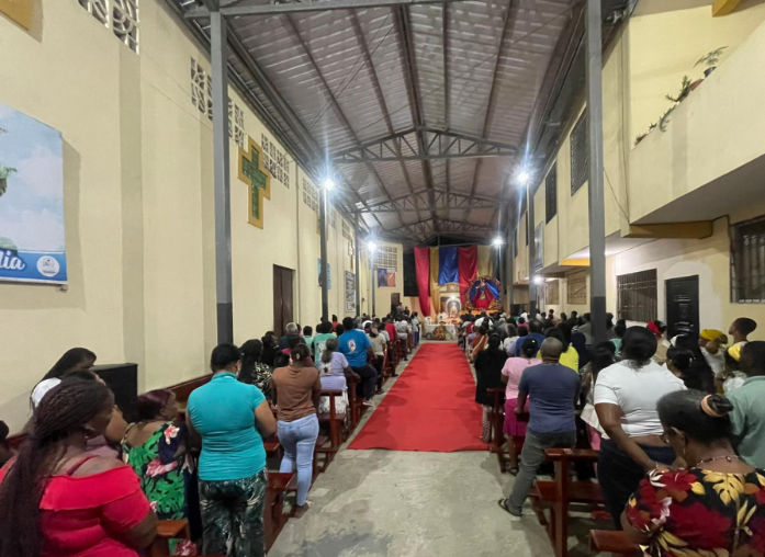 🙏🙏Procesión de la virgen de las Lajas🙏🙏.