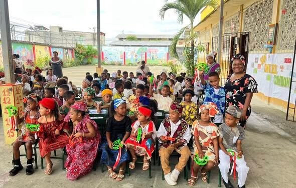 🙏Misa Afro con nuestros pequeños de inicial🙏✨💕