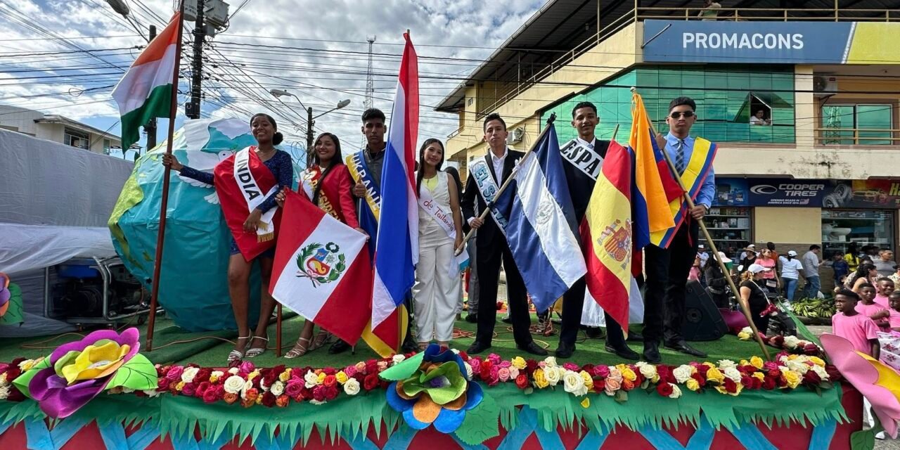 Pregón de fiesta del Cantón San Lorenzo.